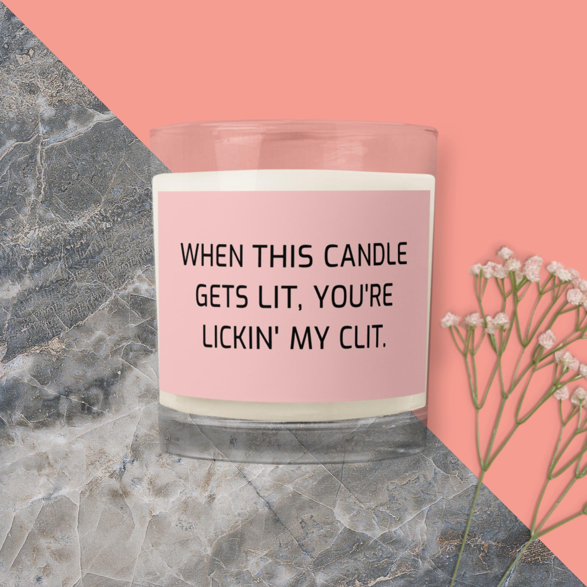 The Lit Clit Candle - Valentine's Day - Liners Gone Wild