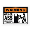 Gas for Ass Sticker - Liners Gone Wild